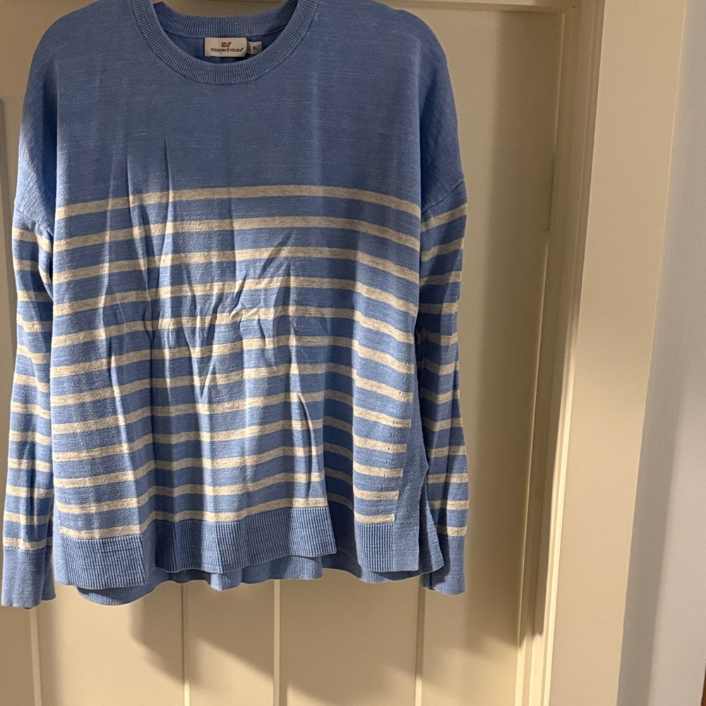 Vineyard Vines Light Blue Knit Top